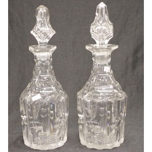 Antique Victorian decanters - price guide and values