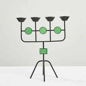 An Erik Hoglund and Gunnar Ander candelabra for Ystad Metall,…