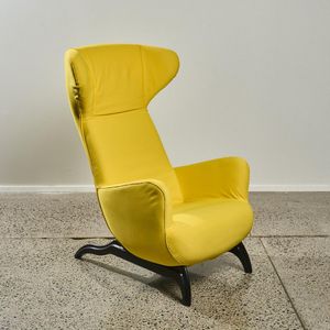 A Carlo Mollino 'Ardea CM' lounge chair for Zanotta, Italy.&hellip;
