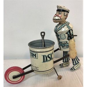 Marx USA c1933 'Tidy Tim' tinplate wind-up toy,…