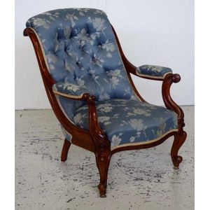 Sold at Auction: French Louis XV Rococo Style Chair On Casters