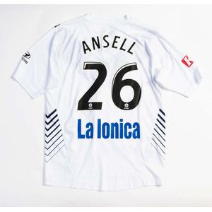 Nick Ansell, Melbourne Victory 2009-10 white away shirt, match…