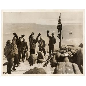 The B.A.N.Z. Antarctic Expedition: Official original photograph…