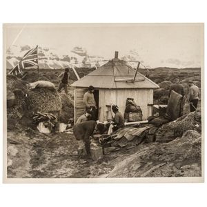 The B.A.N.Z. Antarctic Expedition: Official original photograph…