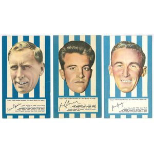 1953 Argus '1953 Football Portraits', large size (11 x 15 cm),…