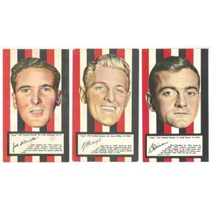 1953 Argus '1953 Football Portraits', large size (11 x 15 cm),…