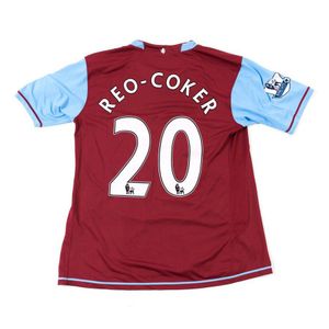 Nigel Reo-Coker, match-worn Aston Villa shirt, number '20',…