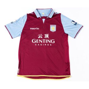 Christian Benteke, match-worn Aston Villa home shirt, number…