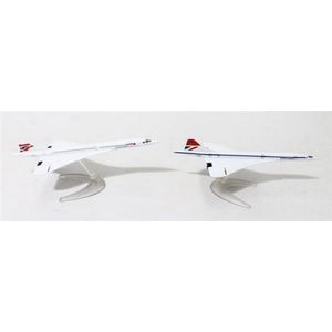 A pair of Corgi British Airways model Aircrafts, G-Boaa &…