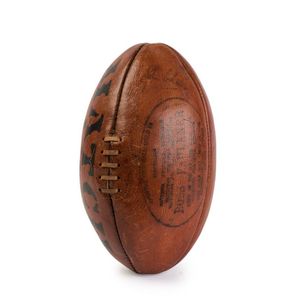 Essendon: 'Ross Faulkner' football endorsed 'Efc 1956' with 31…