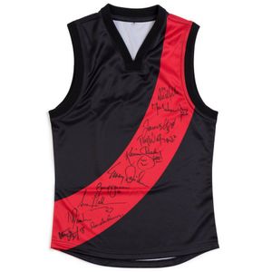 Essendon Captains: Essendon jumper with 11 signatures including…