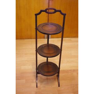 Early 20th century folding wooden cake / muffin stands - price guide ...