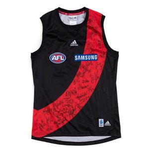 Essendon: Essendon jumper signed by 2011 team, James Hird's…