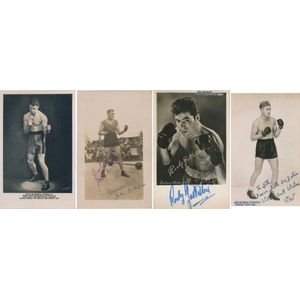 Autographing Chest Autograph Collection: Boxed Set of 36 Signed Items - Sporting - Boxing ...