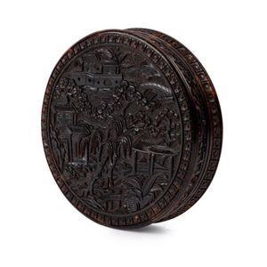 A tortoiseshell box and cover Qing dynasty, 19th century of…