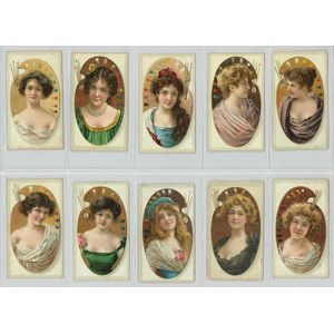 1900 American Tobacco Co. 'Beauties, Palette Girls' Set - Cards ...