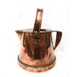 A vintage copper kettle. Provenance: The country collection of…