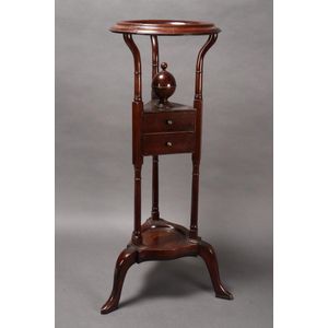 Georgian and later timber washstands - price guide and values