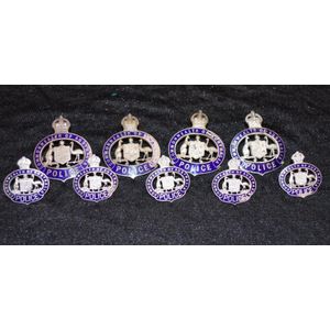 Commonwealth of Australia Police enamel badges a total of 9…