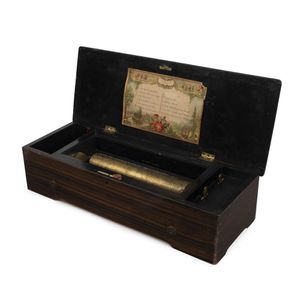 Antique musical boxes and cabinets - price guide and values