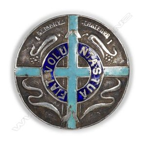 An early 20th century New Zealand silver and enamel school…