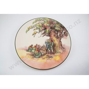 Royal Doulton Under the Greenwood tree large circular wall…