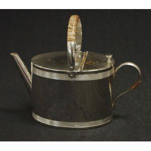 WMF silver plate watering can marked to base, with 1 litre…
