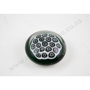 Brendon Sole Wanganui New Zealand paperweight, white green…