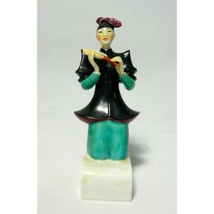 A Royal Worcester figure by a Pinder Davis, Chinoisoire series