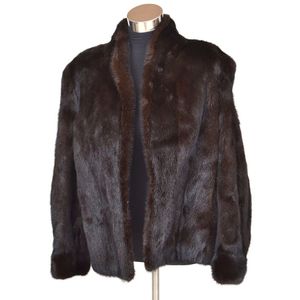 Christina Bahn Black Diamond Mink Fur Coat - Furs - Costume & Dressing ...