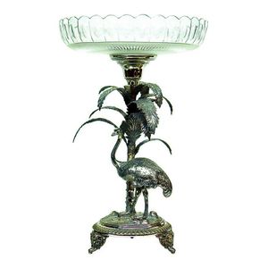 An impressive c.1900 WMF silver plated centrepiece, figured…