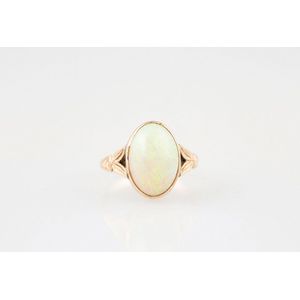 Milk on sale opal ring