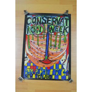 Friedrich Hundertwasser (1928- 2000 Austria) Conservation Week…