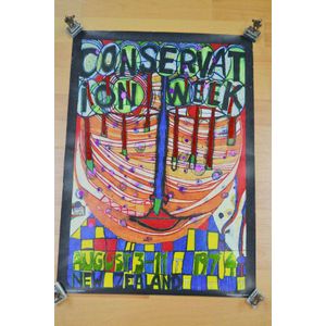 Friedrich Hundertwasser (1928- 2000 Austria) Conservation Week…