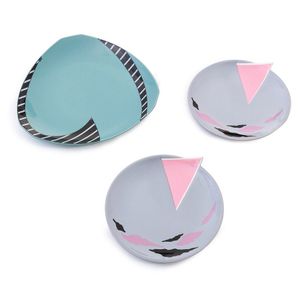 Three wall plates by Rosenthal, Kato and Kogei, Varying shapes…