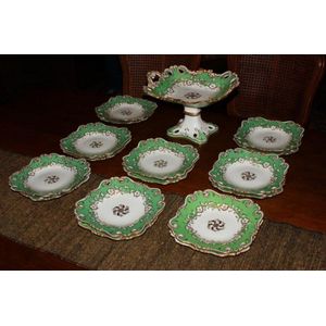 Rosenthal porcelain dessert service, comprising of twin handled…