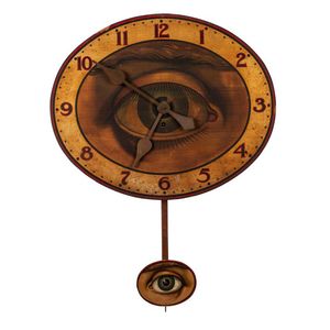 Optic eye advertising wall clock by Gilbert & Co. U.S.A. Circa…
