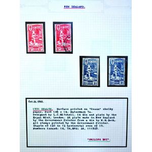 A complete New Zealand Health stamp collection in two albums,…