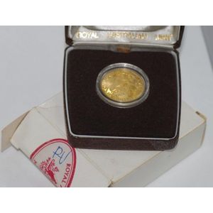 Royal Australian mint 1982 proof $200 coin, 10gms 22ct gold,…