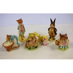 Five Beswick Beatrix Potter figurines to include Mrs…