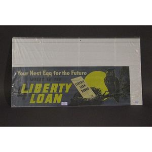 Australian World War II Liberty Loan coloured poster, Owl, Your…