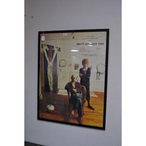 Rare Brett Whitley, original poster, 'Robin Gibson in…
