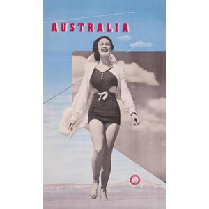 Travel Poster: c1937 Australian National Travel Association…