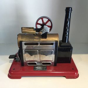 Two steam Engines (SP2 and SP3) by Mamod, circa 1970s-80s (2)