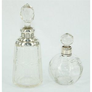 19th century sterling silver perfume / scent bottles - price guide