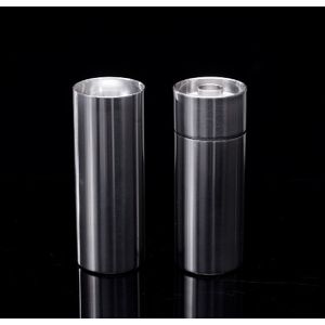 1960s Arne Jacobsen Stainless Steel Salt Pepper Shakers