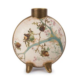Henry Slater Moon-Flask Vase (1870s) - Zother - 19th Century British ...