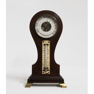 Antique barometers with thermometer - price guide and values