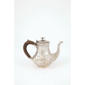 Late 19th Century French Pottery Hot Chocolate Pot