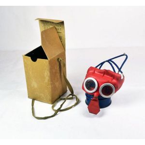 A Mickey Mouse child's gas mask in box, looks unissued
